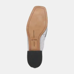 NYGEL LOAFERS GRAPHITE METALLIC LEATHER^Dolce Vita Online