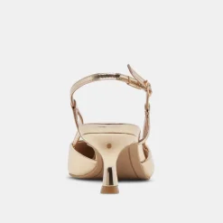 ODELA HEELS LIGHT GOLD STELLA^Dolce Vita Fashion