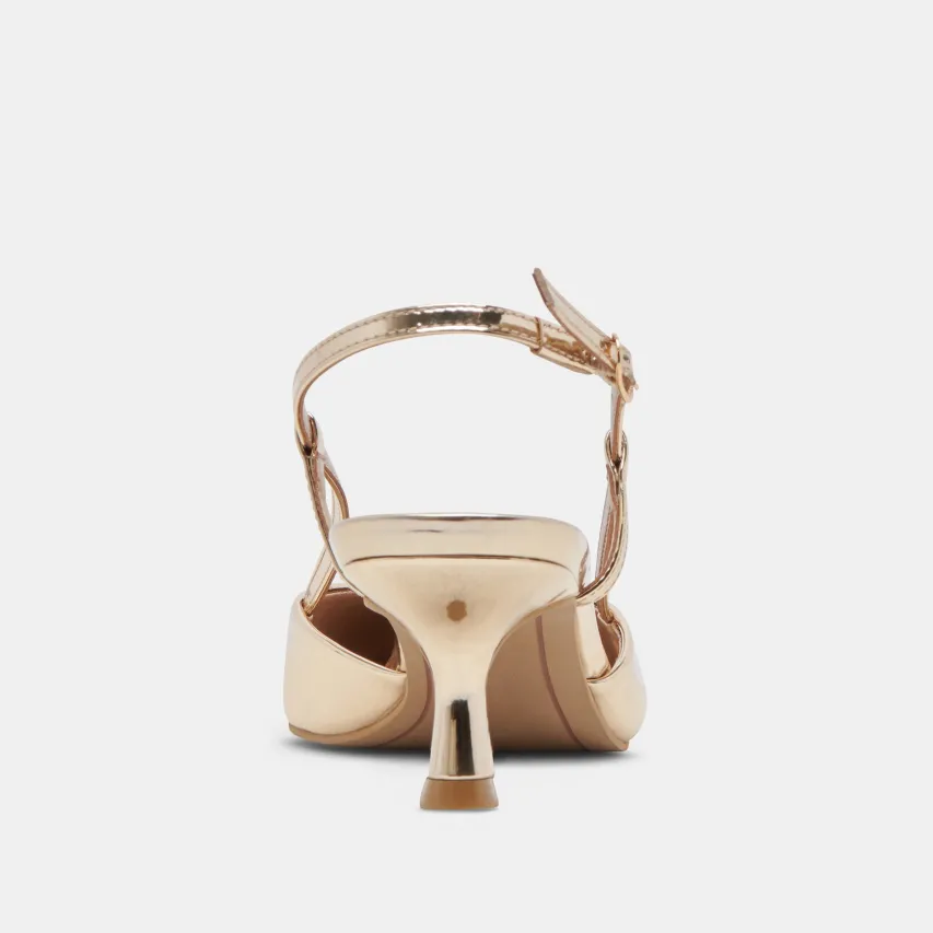 ODELA HEELS LIGHT GOLD STELLA^Dolce Vita Fashion