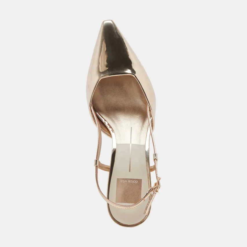 ODELA HEELS LIGHT GOLD STELLA^Dolce Vita Fashion