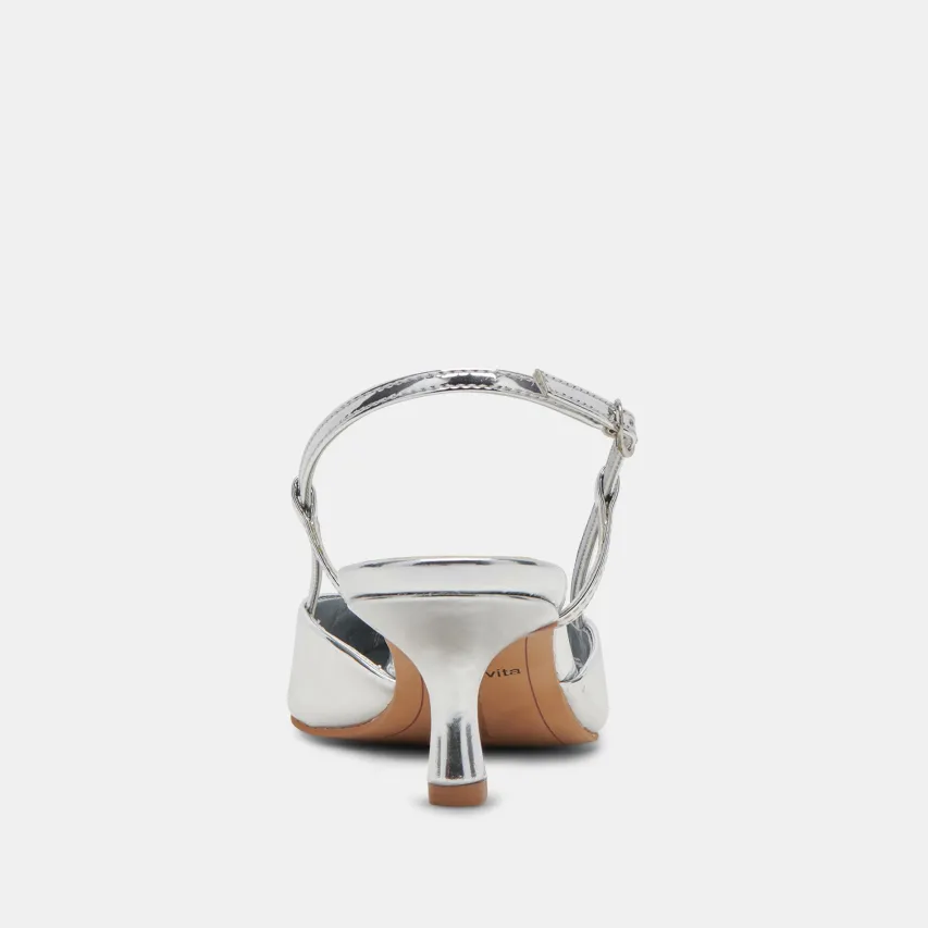 ODELA HEELS SILVER STELLA^Dolce Vita New
