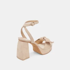 PACIE HEELS CAMEL SUEDE^Dolce Vita New