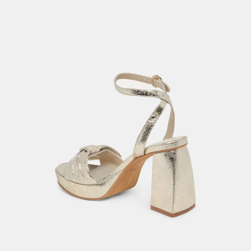 PACIE HEELS PLATINUM DISTRESSED LEATHER^Dolce Vita Fashion