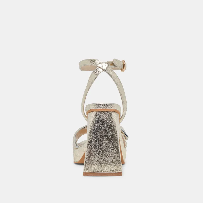 PACIE HEELS PLATINUM DISTRESSED LEATHER^Dolce Vita Fashion