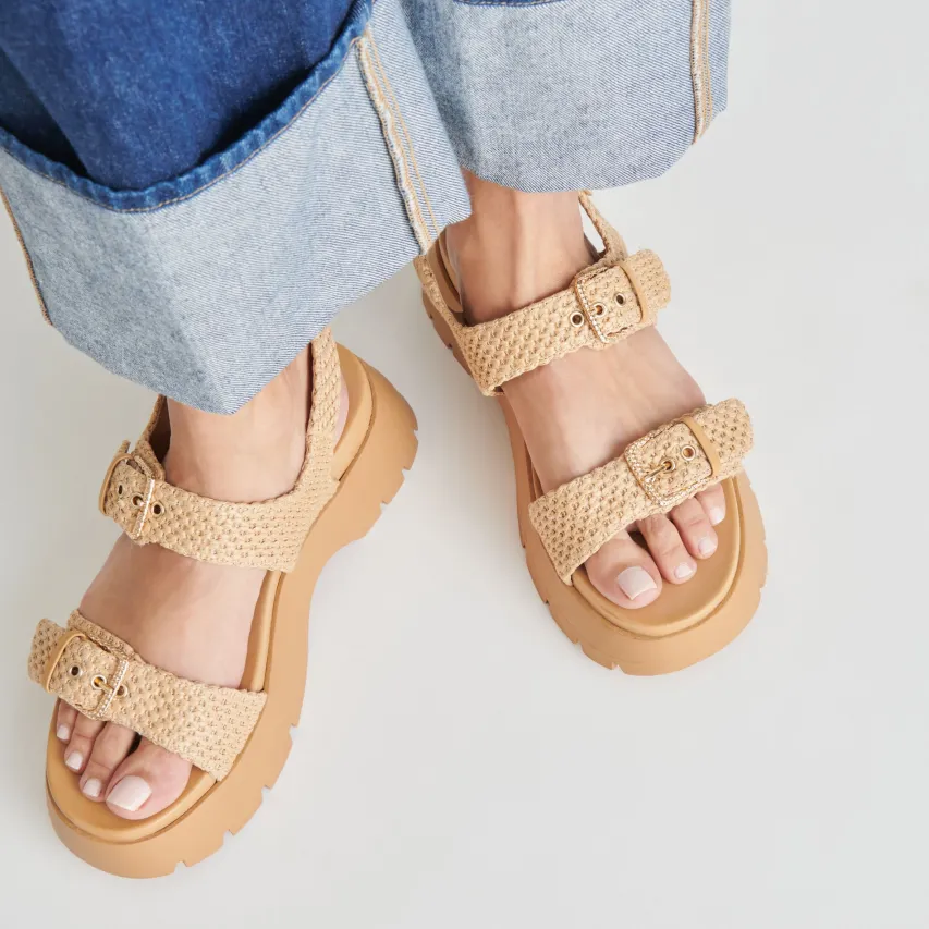 PALDA SANDALS NATURAL RAFFIA^Dolce Vita Sale