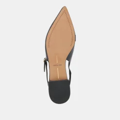 PAMLA FLATS BLACK CRINKLE PATENT^Dolce Vita Hot