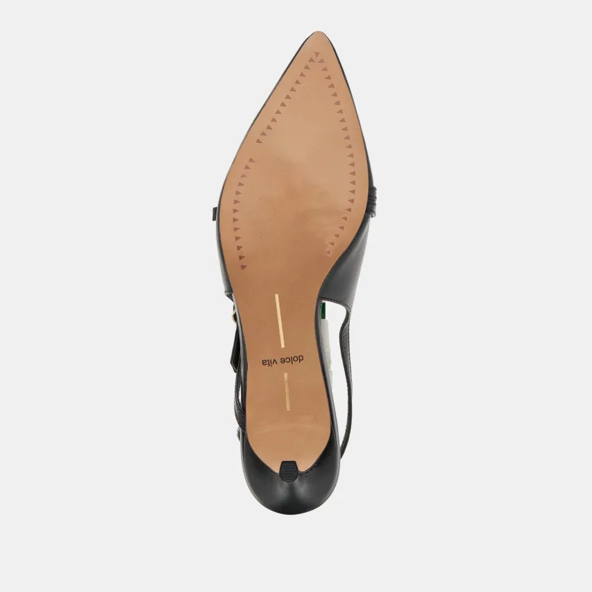PAMLA MID HEELS MIDNIGHT CRINKLE PATENT^Dolce Vita Outlet