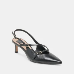 PAMLA MID HEELS MIDNIGHT CRINKLE PATENT^Dolce Vita Outlet