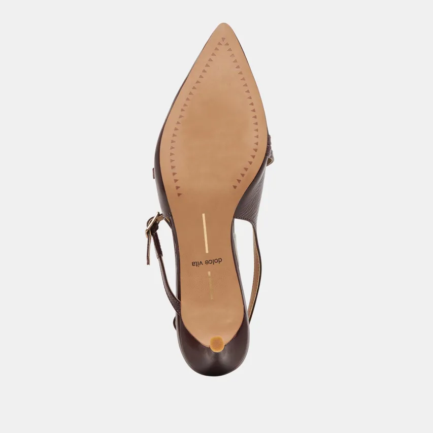 PAMLA MID WIDE HEELS CRANBERRY CRINKLE PATENT^Dolce Vita Fashion