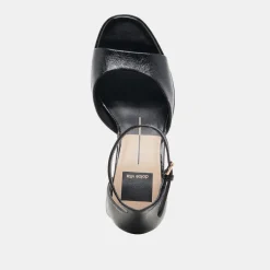 PANDRO HEELS MIDNIGHT CRINKLE PATENT^Dolce Vita Discount