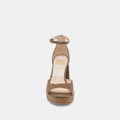 PANDRO HEELS OLIVE SATIN^Dolce Vita Outlet