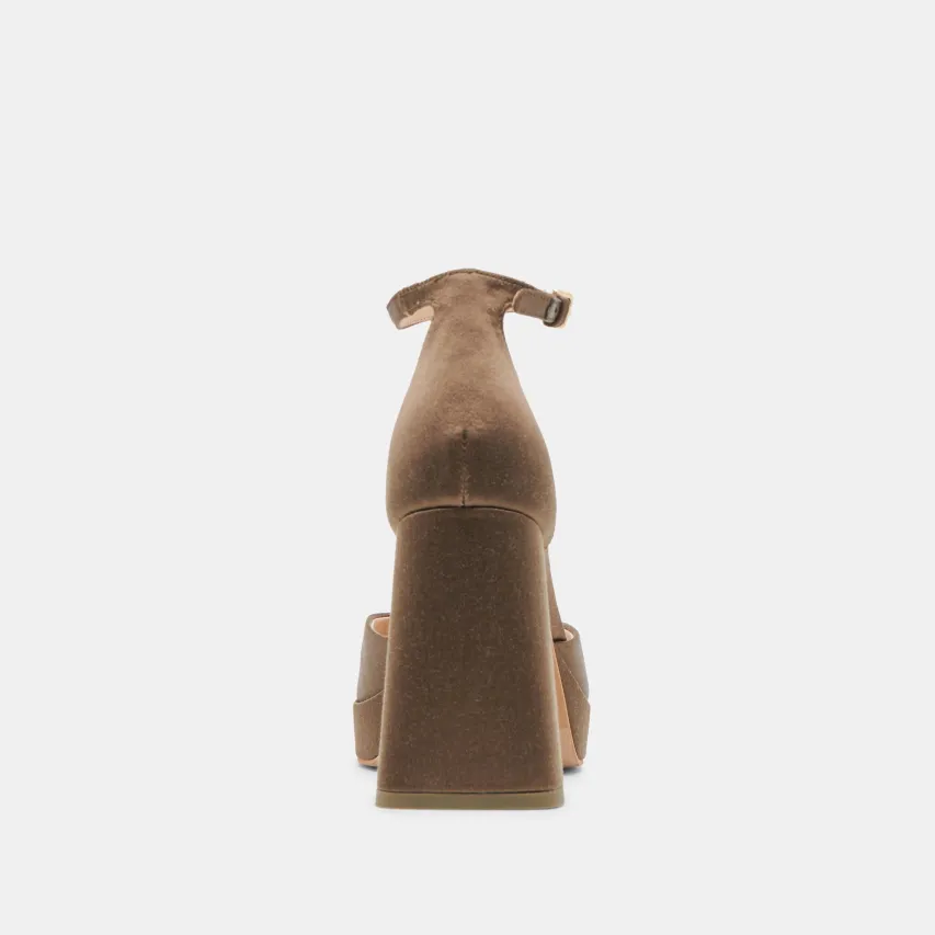 PANDRO HEELS OLIVE SATIN^Dolce Vita Outlet