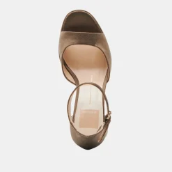 PANDRO HEELS OLIVE SATIN^Dolce Vita Outlet