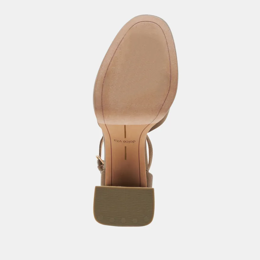 PANDRO HEELS OLIVE SATIN^Dolce Vita Outlet