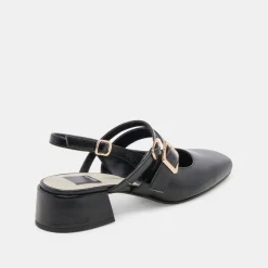 PATZY HEELS MIDNIGHT CRINKLE PATENT LEATHER^Dolce Vita Hot
