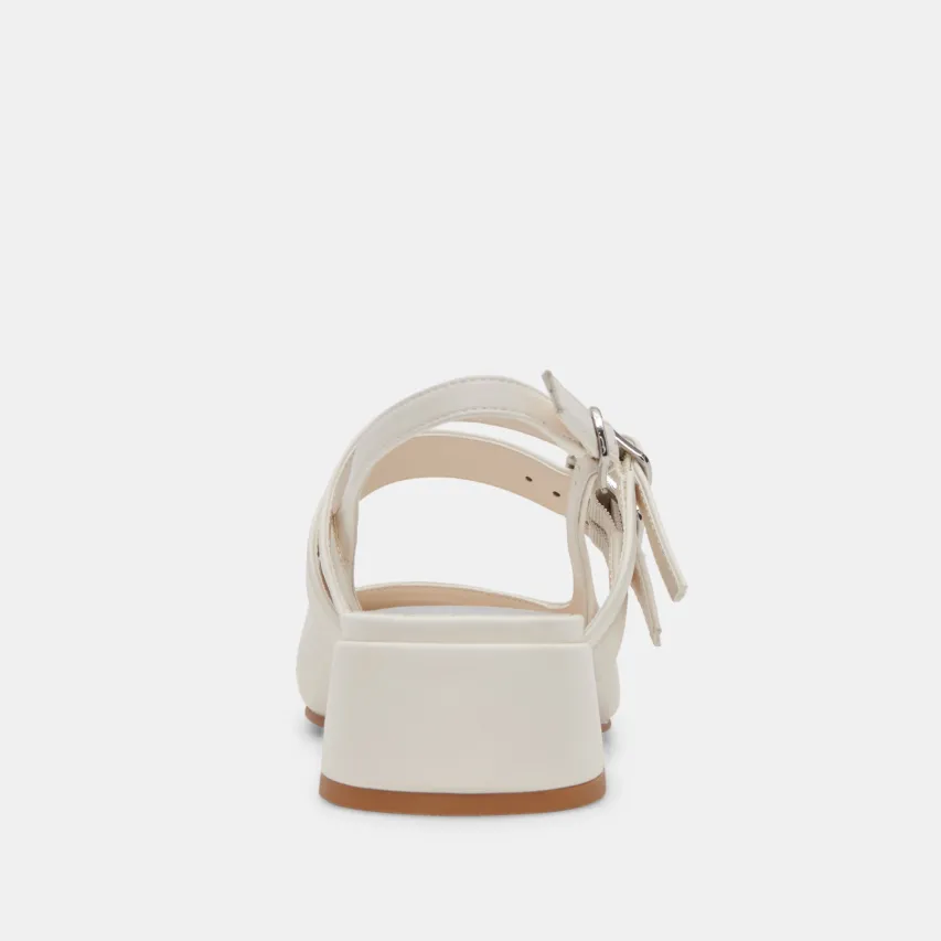 PATZY HEELS WHITE STELLA^Dolce Vita Best