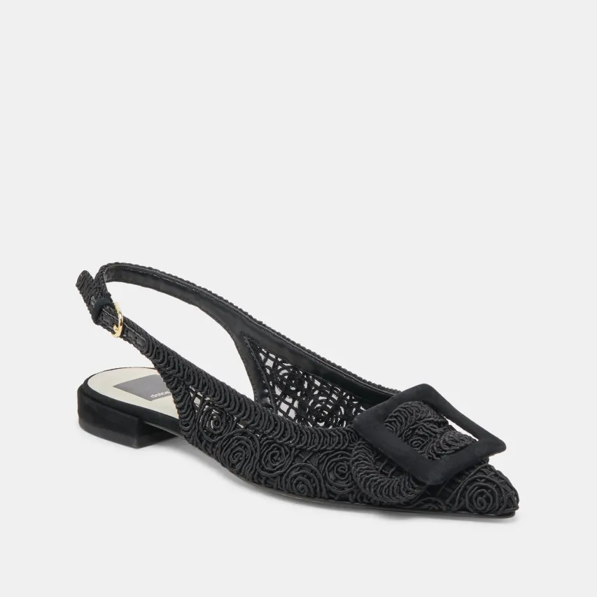 PAULEY FLATS ONYX MACRAME^Dolce Vita Online