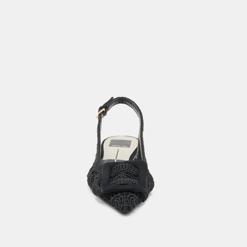 PAULEY FLATS ONYX MACRAME^Dolce Vita Online