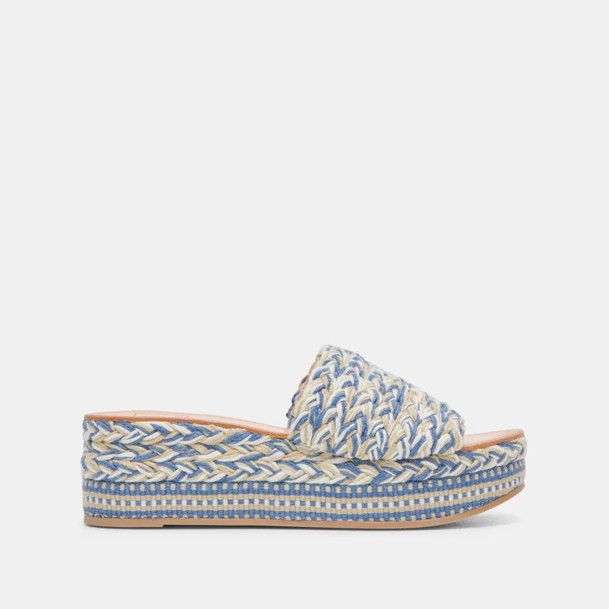 PAZLI SANDALS BLUE MULTI WOVEN^Dolce Vita Online