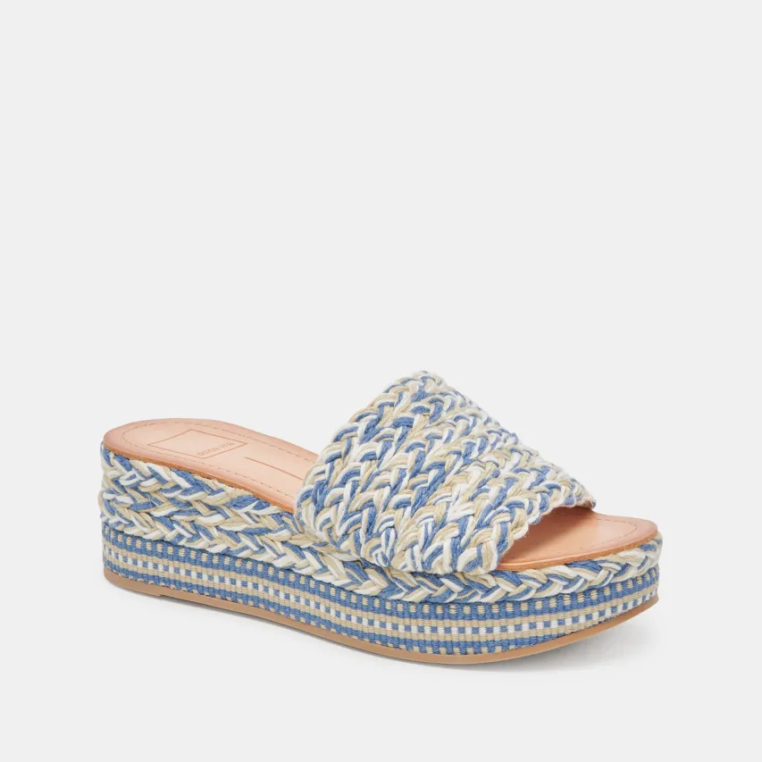 PAZLI SANDALS BLUE MULTI WOVEN^Dolce Vita Online