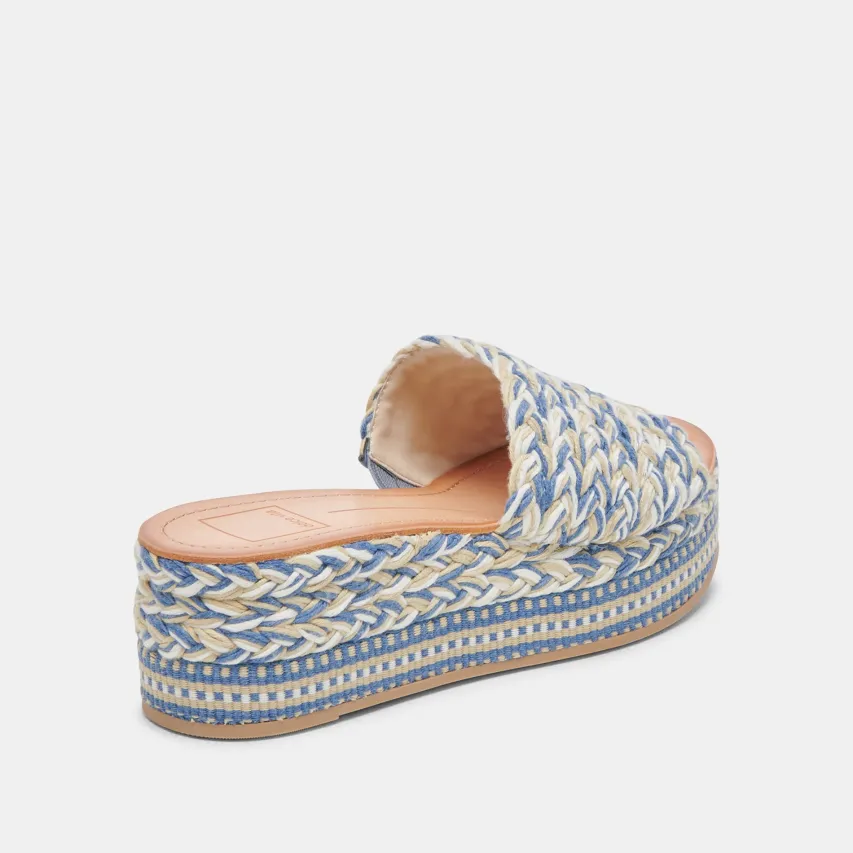 PAZLI SANDALS BLUE MULTI WOVEN^Dolce Vita Online