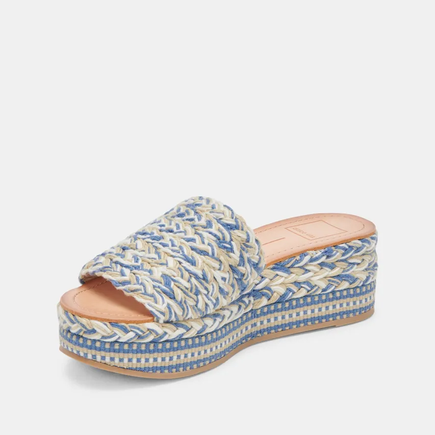 PAZLI SANDALS BLUE MULTI WOVEN^Dolce Vita Online