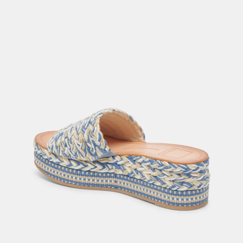 PAZLI SANDALS BLUE MULTI WOVEN^Dolce Vita Online