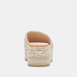 PAZLI SANDALS IVORY MULTI WOVEN^Dolce Vita Clearance