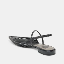 PHINLY FLATS MIDNIGHT CRINKLE PATENT^Dolce Vita New