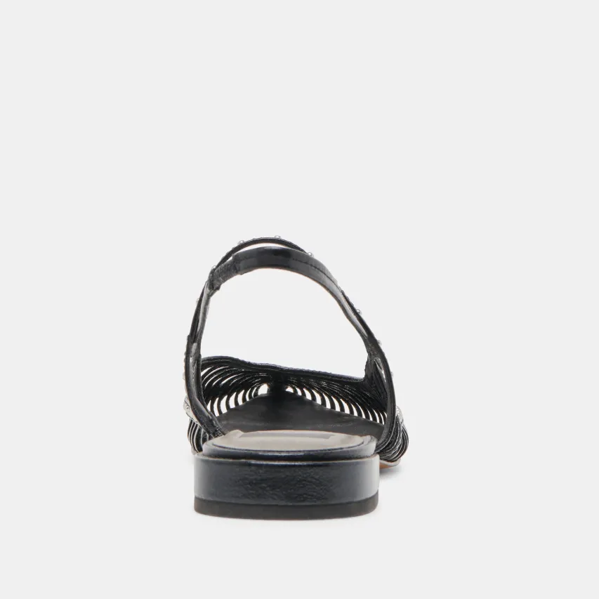PHINLY FLATS MIDNIGHT CRINKLE PATENT^Dolce Vita New