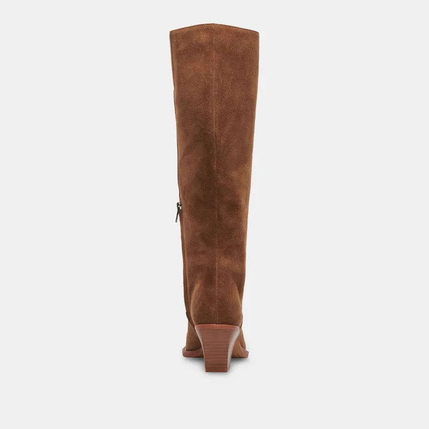 RAJ BOOTS BROWN SUEDE^Dolce Vita Discount