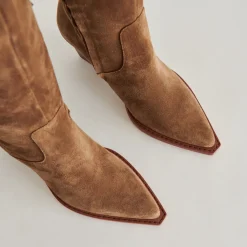 RAJ BOOTS BROWN SUEDE^Dolce Vita Discount