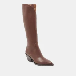 RAJ BOOTS CHOCOLATE LEATHER^Dolce Vita Sale