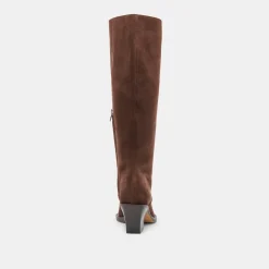 RAJ BOOTS DK BROWN SUEDE^Dolce Vita Fashion