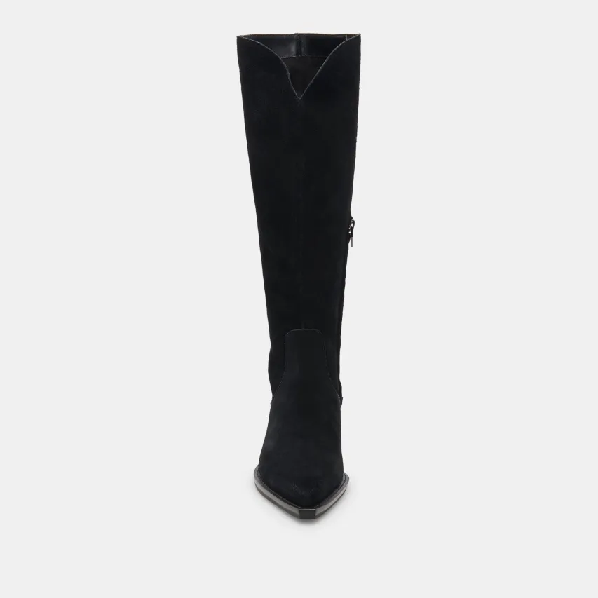 RAJ BOOTS ONYX SUEDE^Dolce Vita Best
