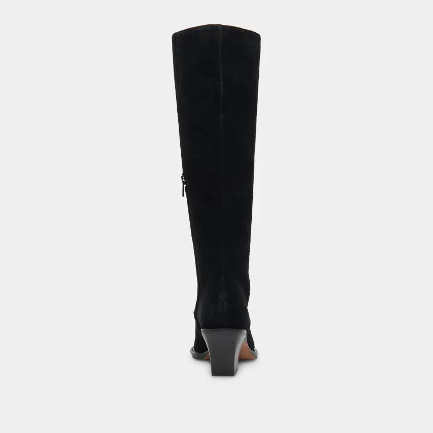 RAJ BOOTS ONYX SUEDE^Dolce Vita Best