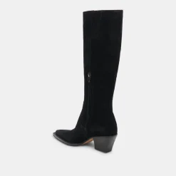 RAJ BOOTS ONYX SUEDE^Dolce Vita Best