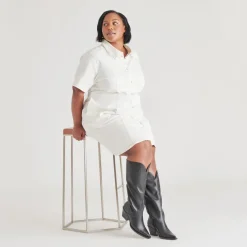 RAJ EXTRA WIDE CALF BOOTS BLACK LEATHER^Dolce Vita Best
