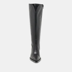 RAJ WIDE CALF BOOTS BLACK LEATHER^Dolce Vita Sale