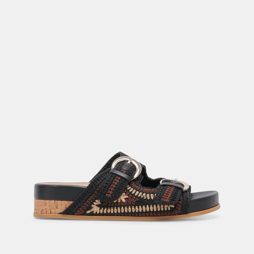 RALLI SANDALS BLACK MULTI KNIT^Dolce Vita Best