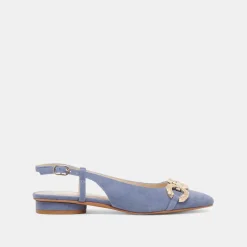 RAMANO FLATS BLUEBELL SUEDE^Dolce Vita Best