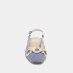 RAMANO FLATS BLUEBELL SUEDE^Dolce Vita Best