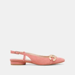 RAMANO FLATS CORAL SUEDE^Dolce Vita Fashion
