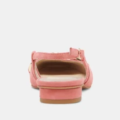 RAMANO FLATS CORAL SUEDE^Dolce Vita Fashion