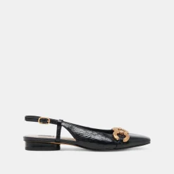 RAMANO FLATS MIDNIGHT CRINKLE PATENT^Dolce Vita Outlet