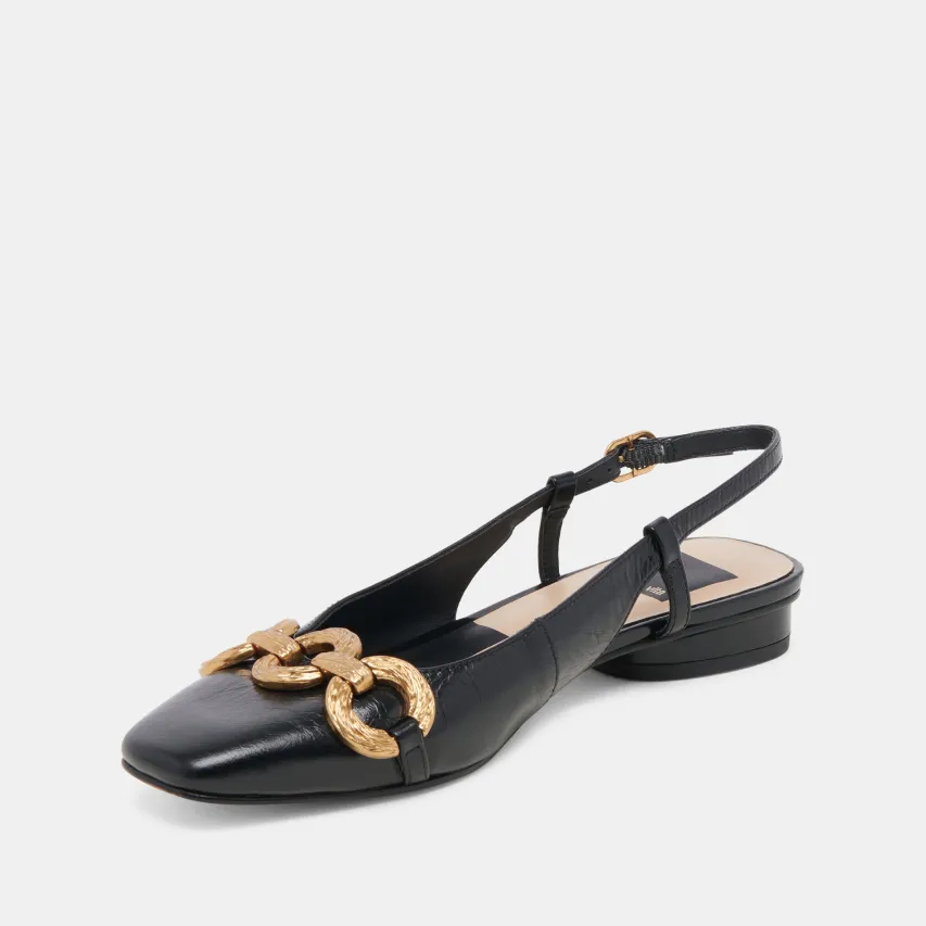 RAMANO FLATS MIDNIGHT CRINKLE PATENT^Dolce Vita Outlet