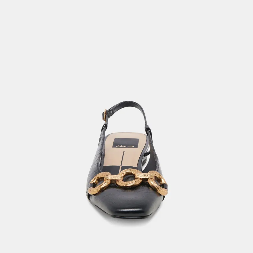 RAMANO FLATS MIDNIGHT CRINKLE PATENT^Dolce Vita Outlet