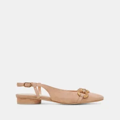 RAMANO FLATS TOFFEE SUEDE^Dolce Vita Discount
