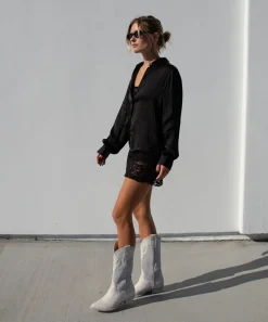 RANCH BOOTS IVORY LEATHER^Dolce Vita Fashion