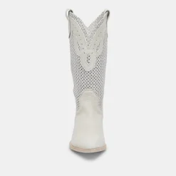 RANCH BOOTS IVORY LEATHER^Dolce Vita Fashion